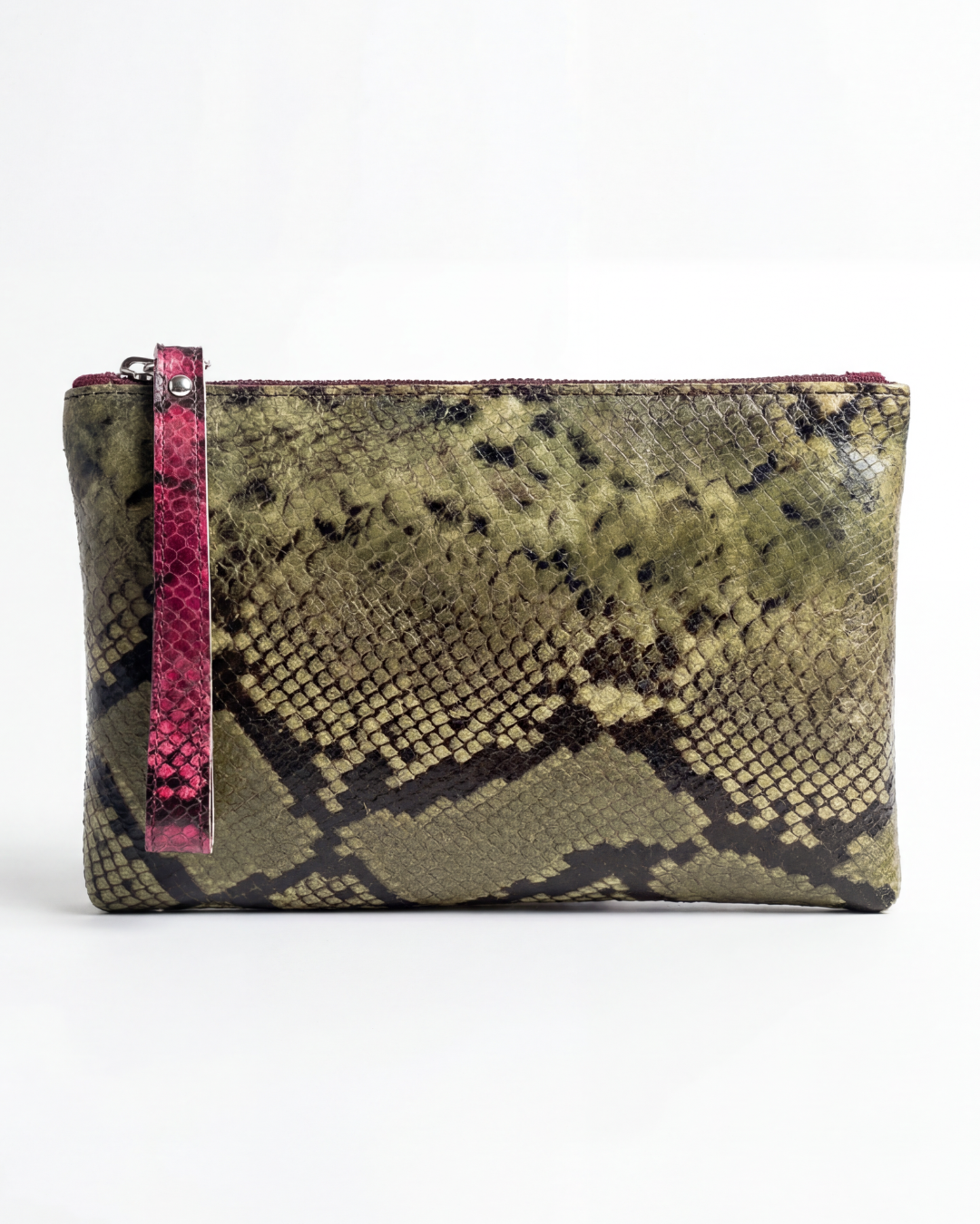 POCHETTE - VERDE PITONE