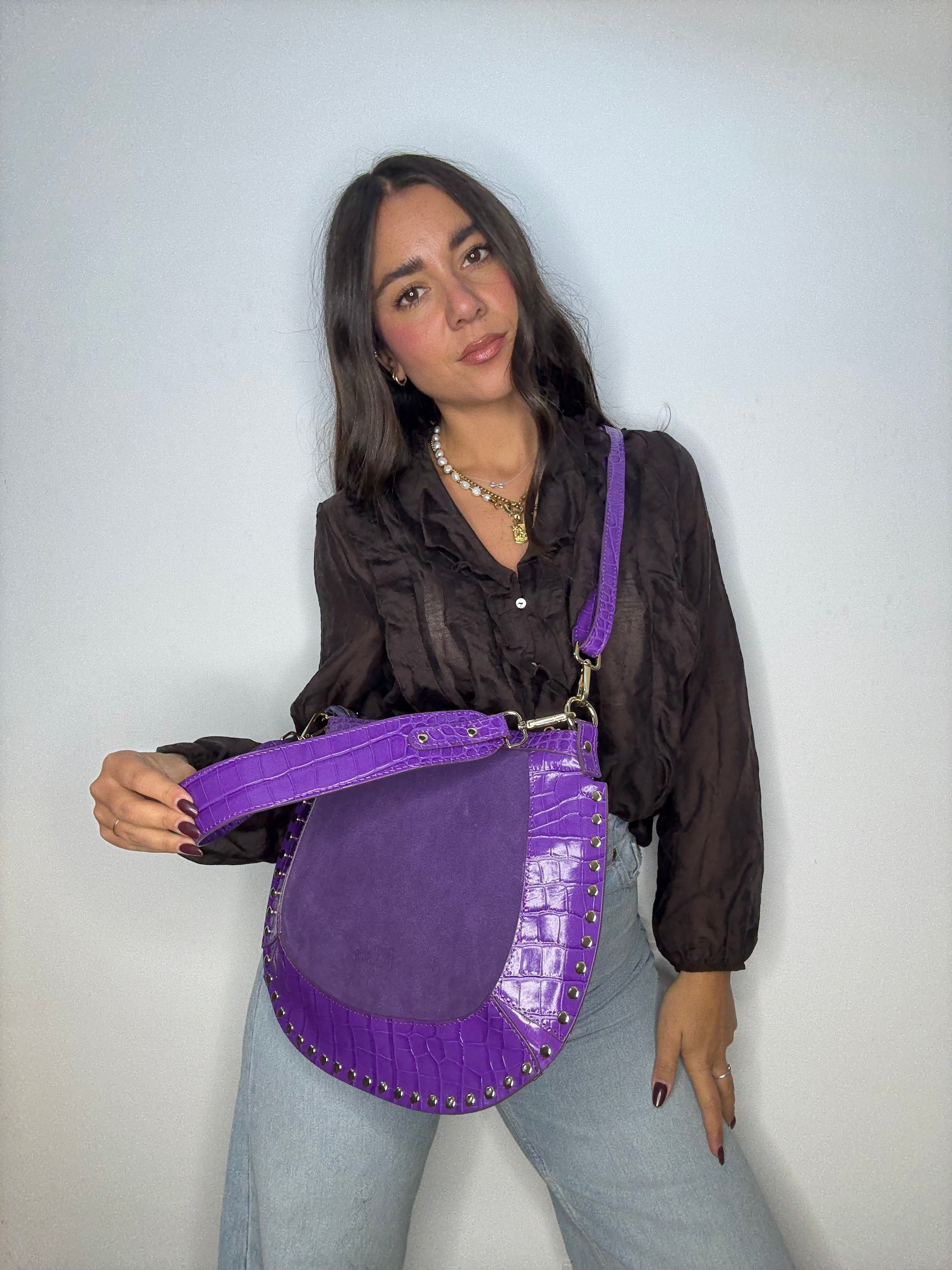 ATENA BIG - AMETISTA SUEDE