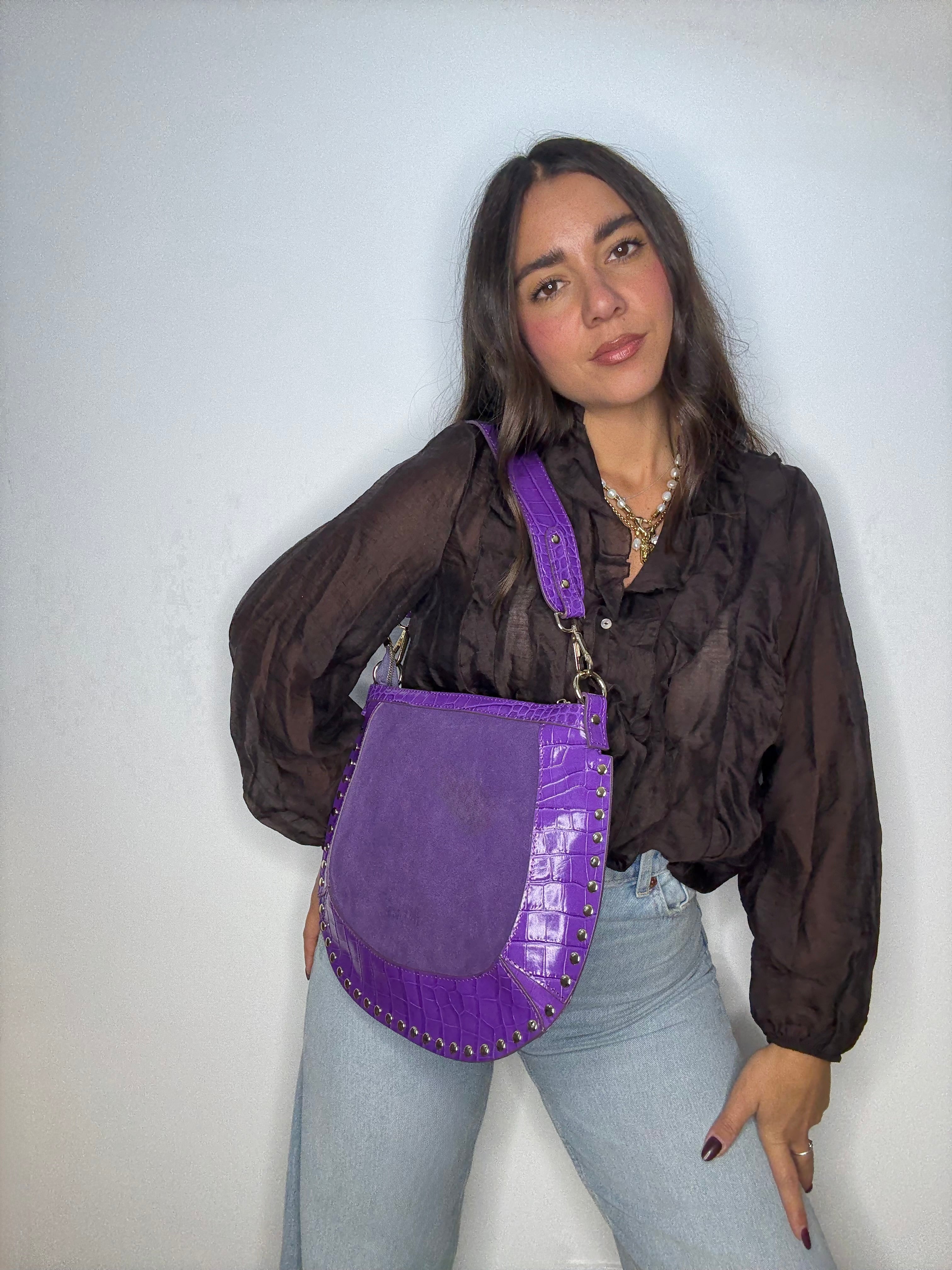 ATENA BIG - AMETISTA SUEDE