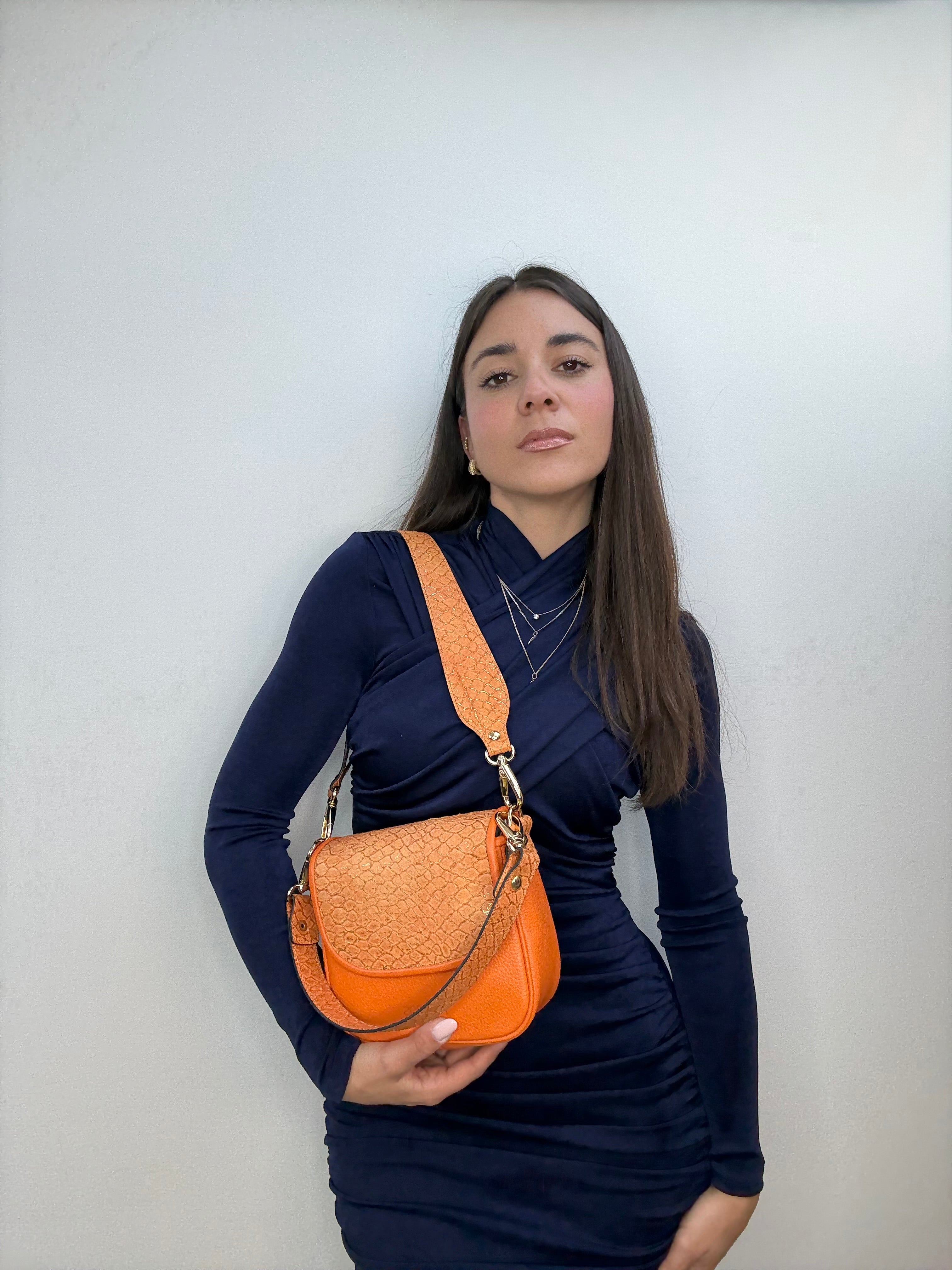 SVEVA MIDI - TANGERINE