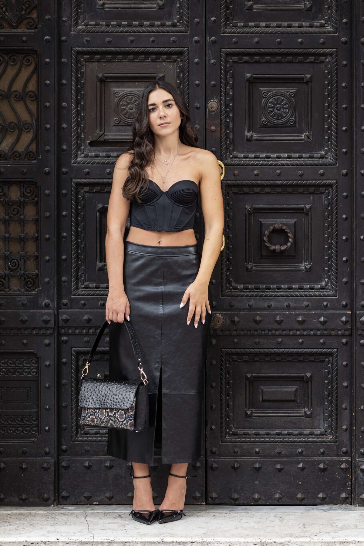 AFRICA - NERO | Kairos Collection - Borse e accessori in pelle made in italy