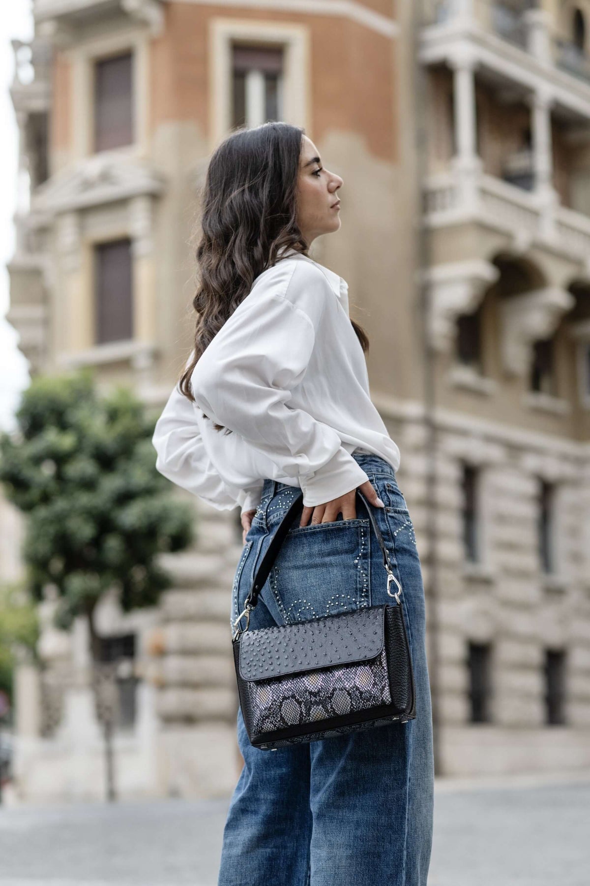 AFRICA - NERO | Kairos Collection - Borse e accessori in pelle made in italy