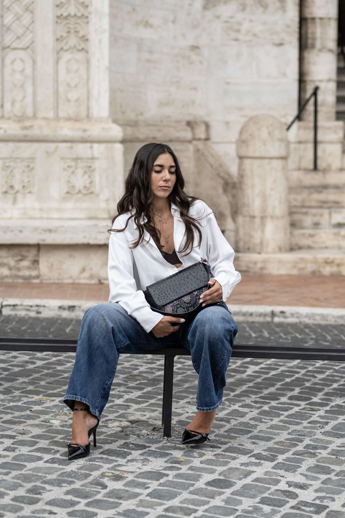 AFRICA - NERO | Kairos Collection - Borse e accessori in pelle made in italy