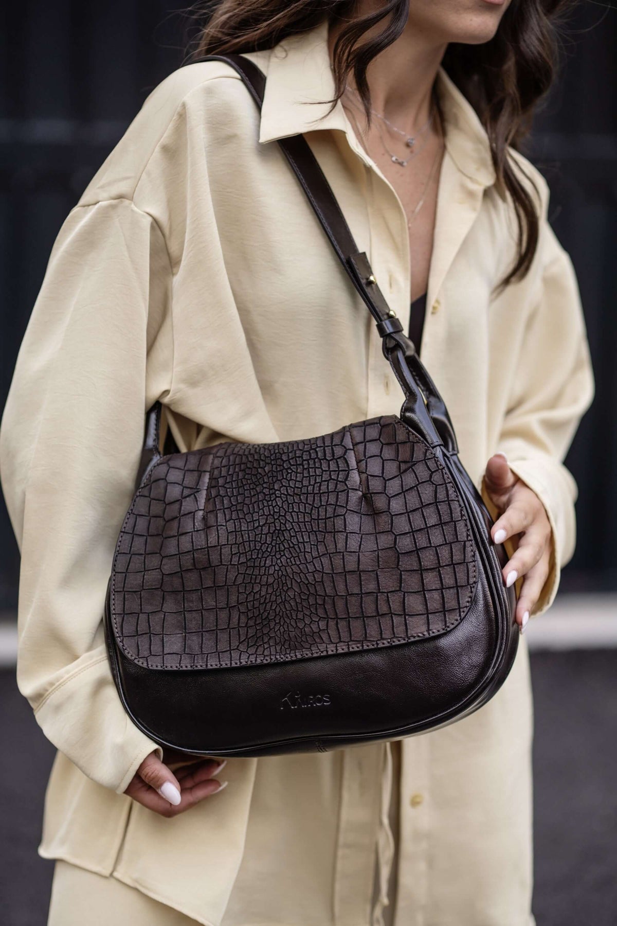 CIRCE - FONDENTE | Kairos Collection - Borse e accessori in pelle made in italy