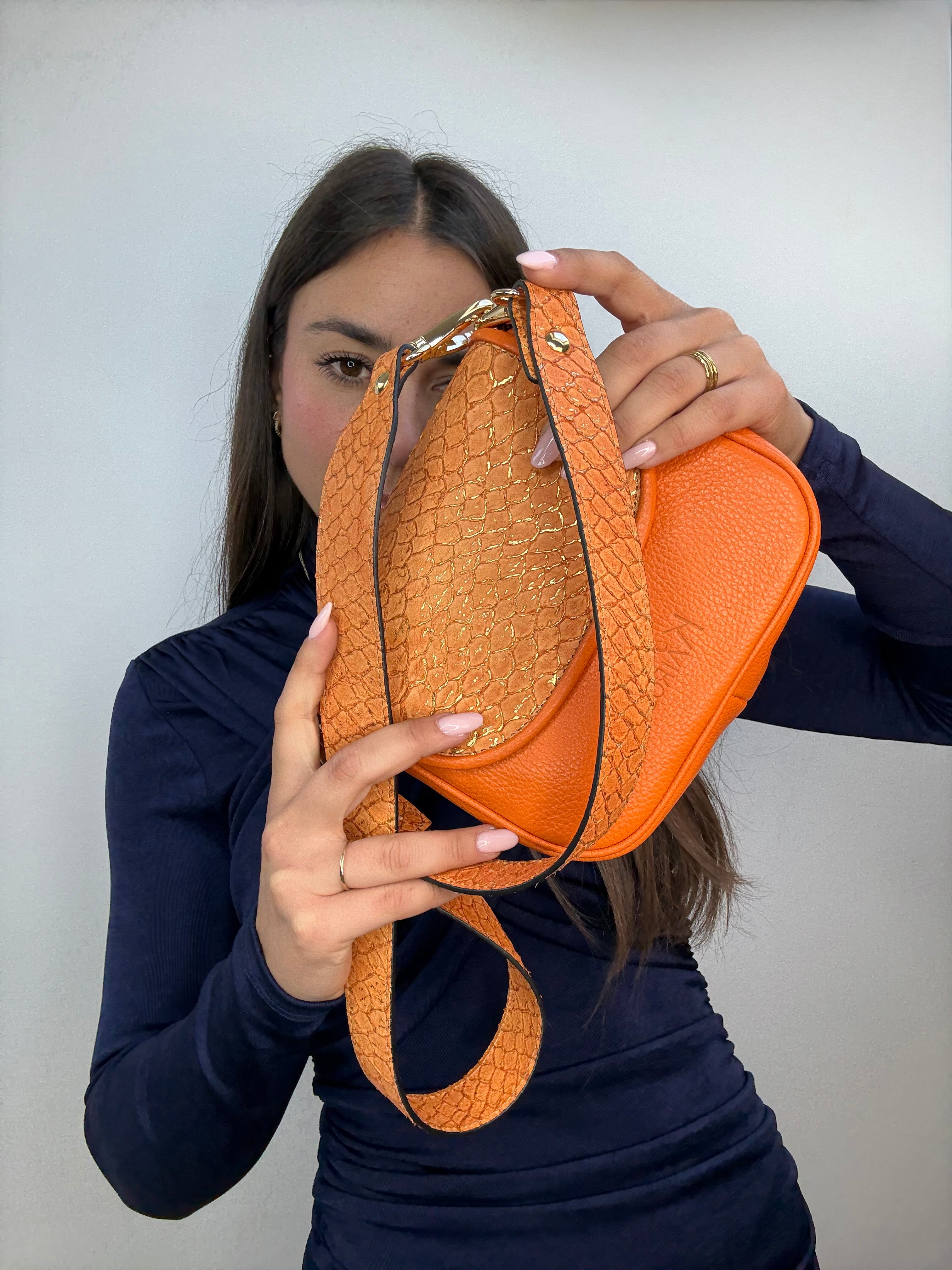 SVEVA MIDI - TANGERINE