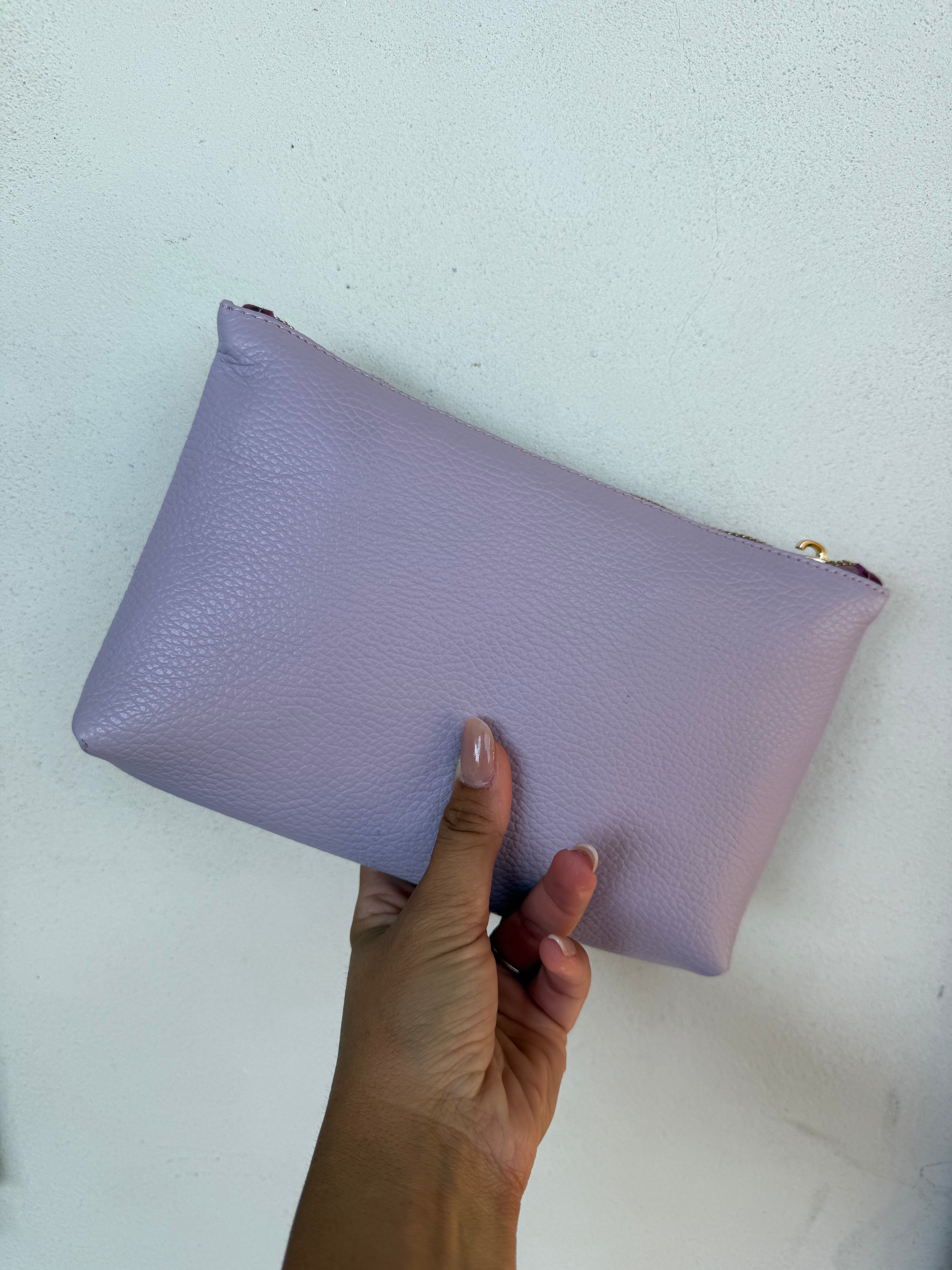POCHETTE - cocco prugna lilla