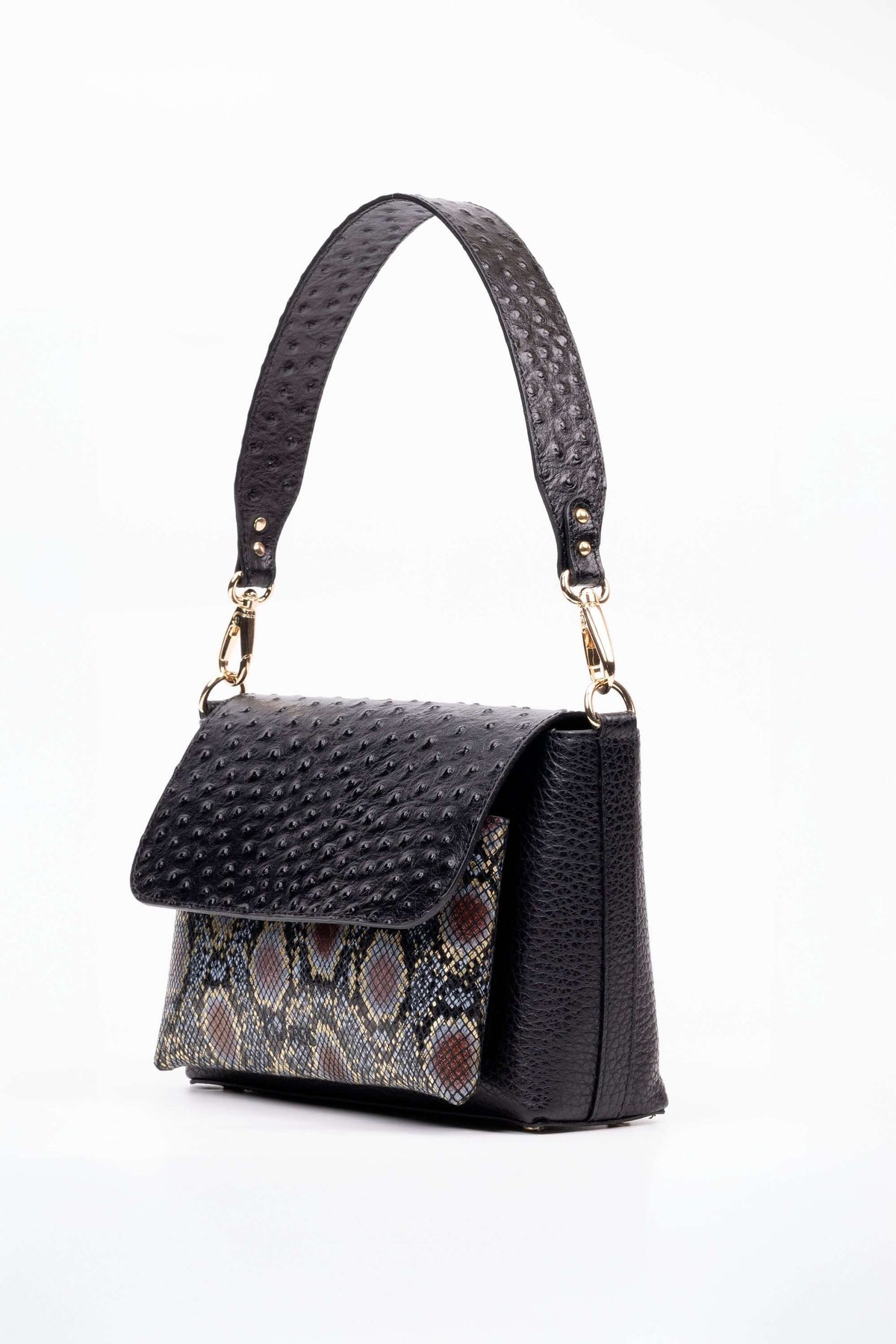 AFRICA - NERO | Kairos Collection - Borse e accessori in pelle made in italy