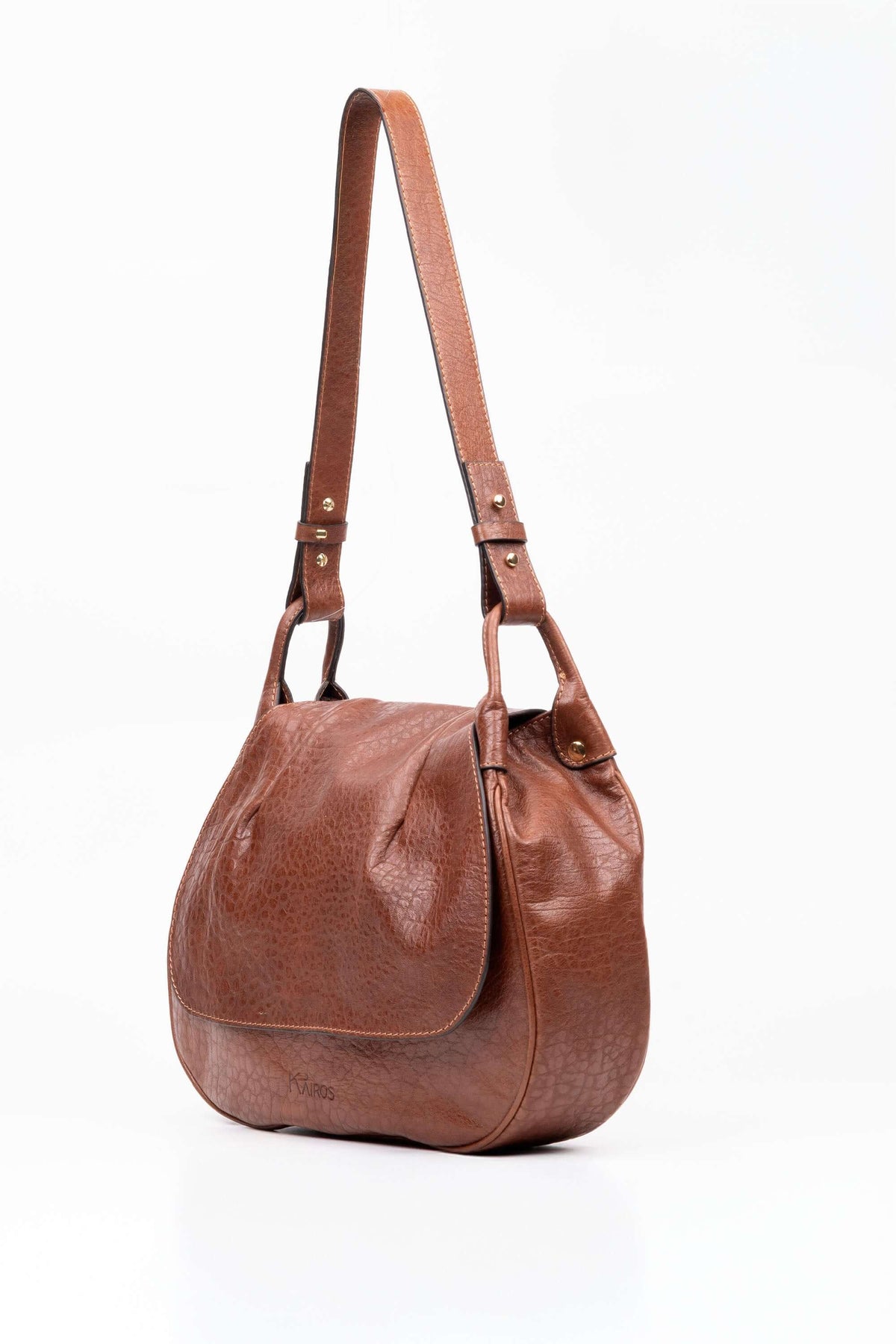 CIRCE - TABACCO | Kairos Collection - Borse e accessori in pelle made in italy