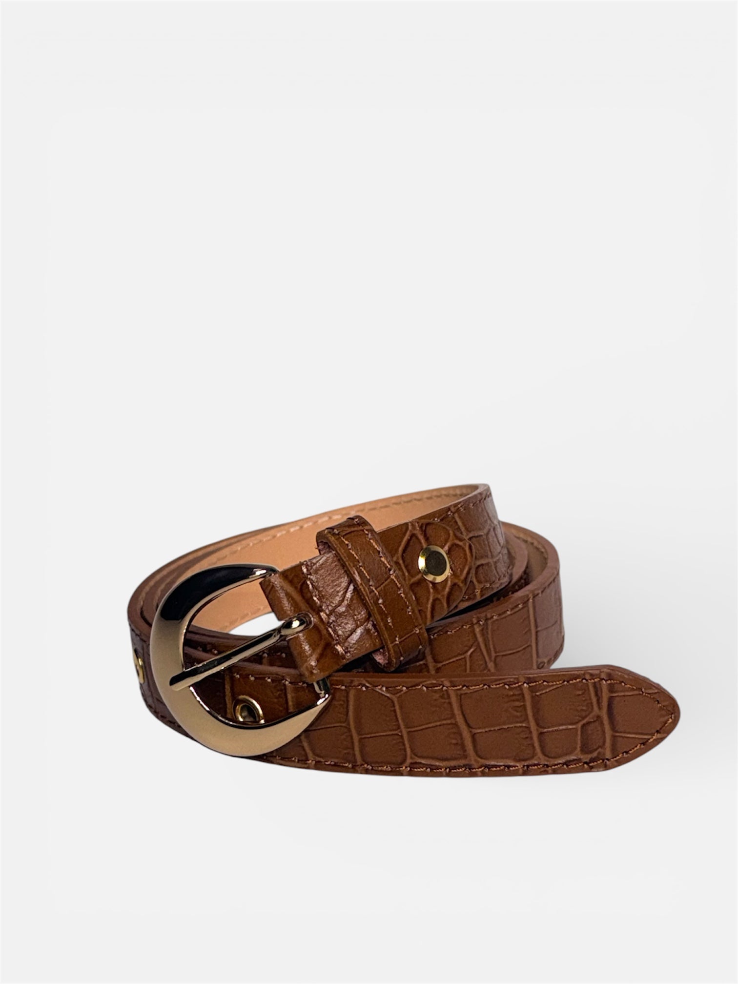 BELT - CROCODILE LEATHER