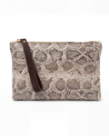 POCHETTE - BEIGE PITONE