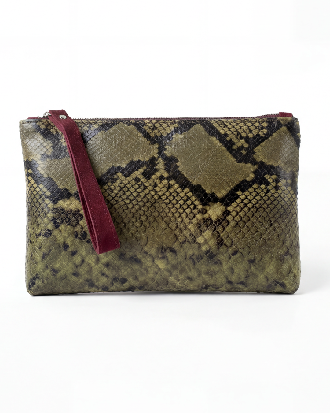 POCHETTE - VERDE PITONE