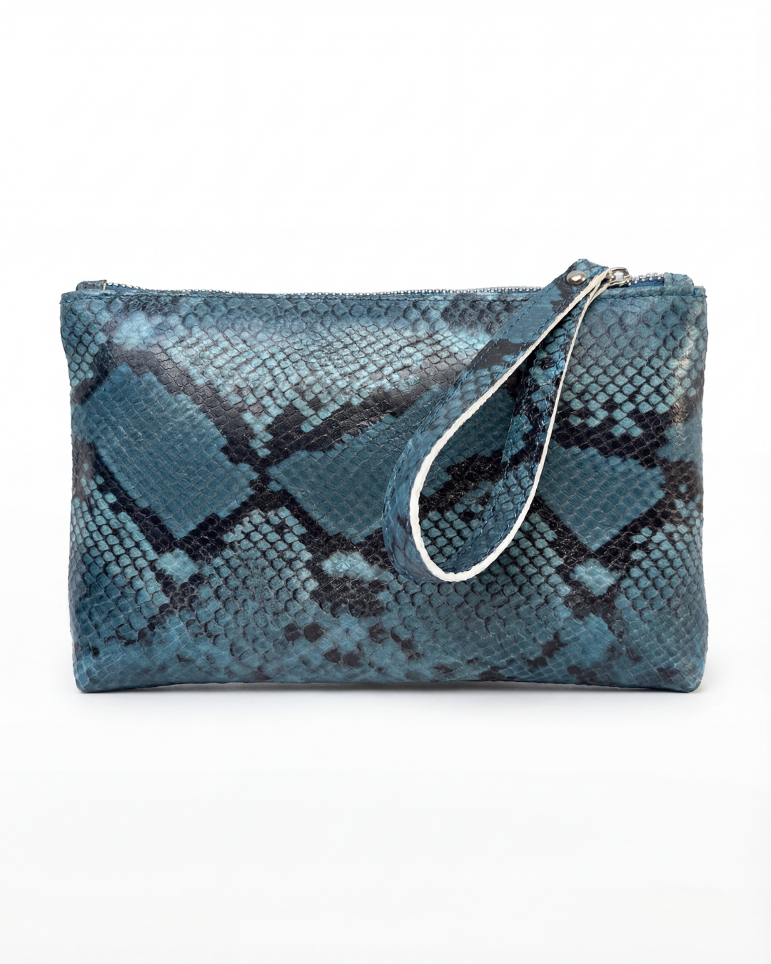 POCHETTE - BLU PITONE