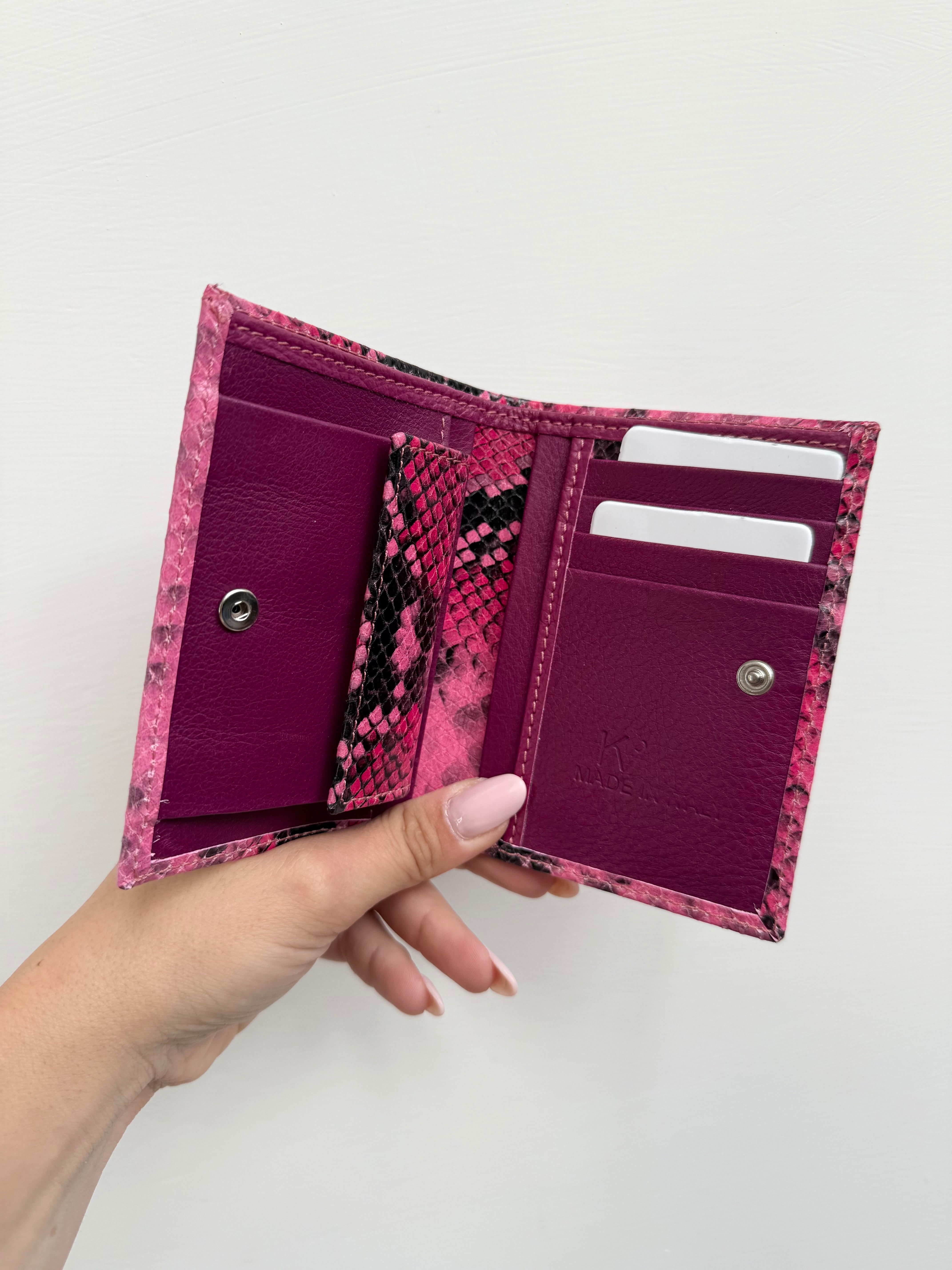 GRETA - FUCSIA PITONE