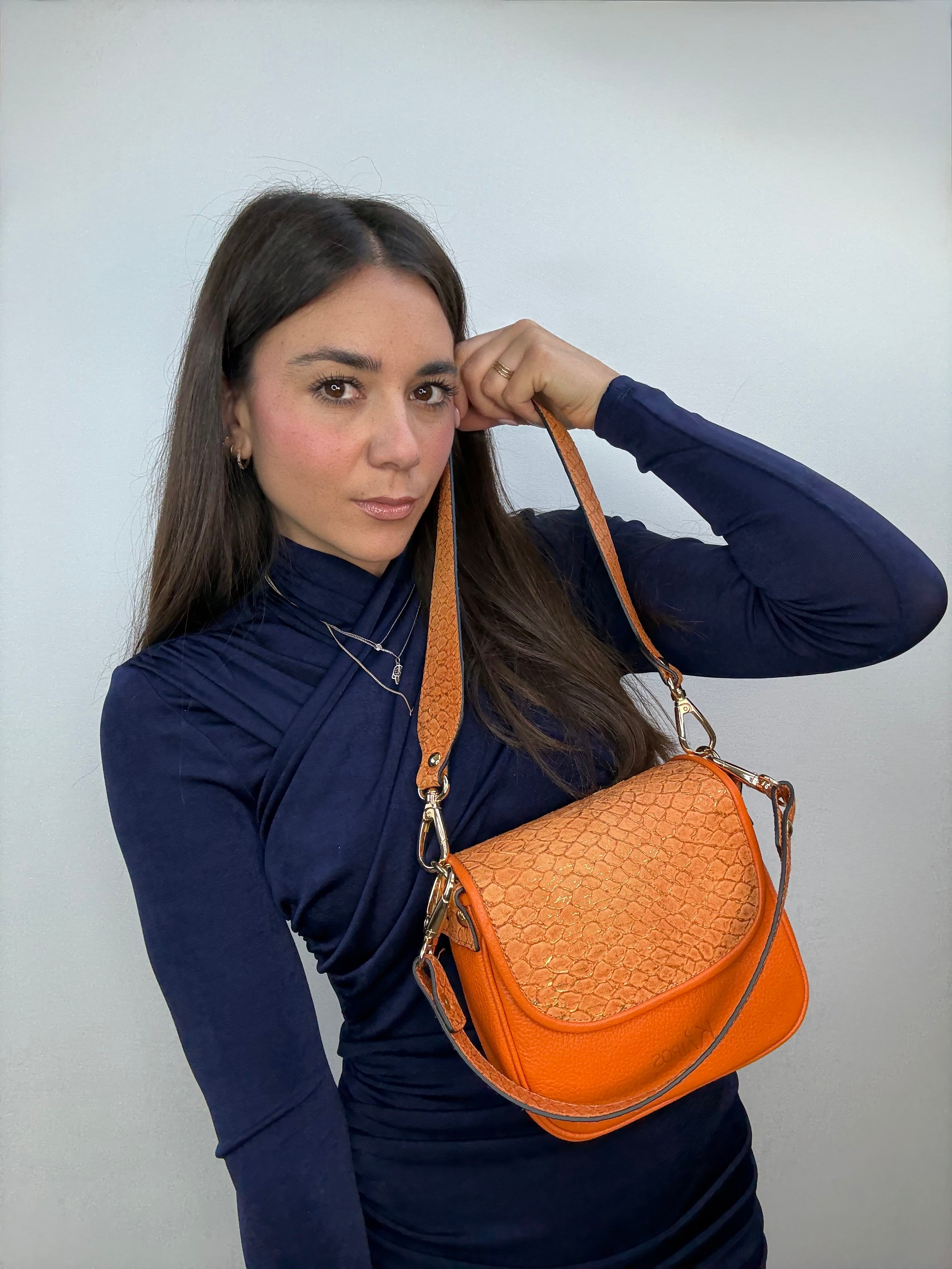SVEVA MIDI - TANGERINE