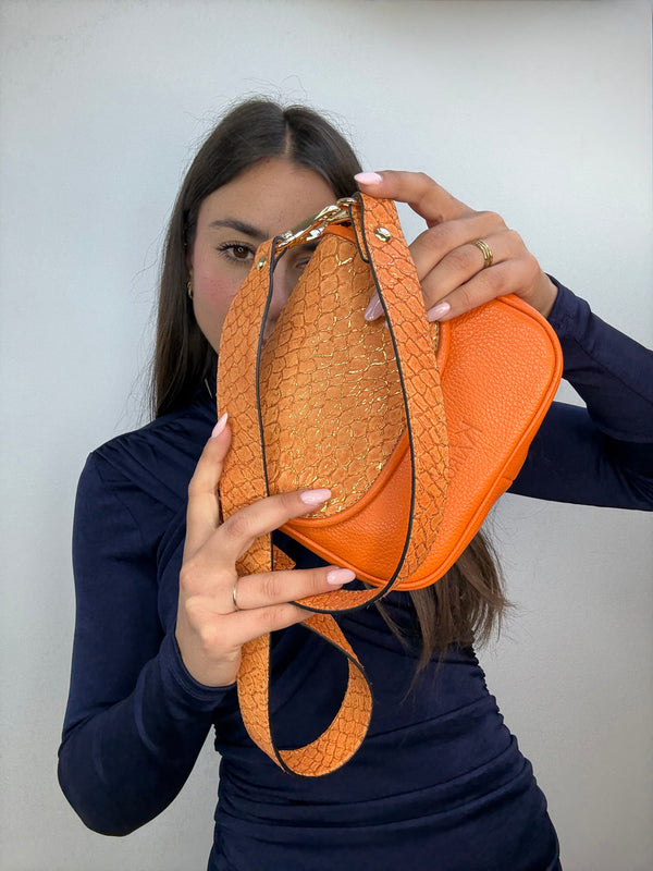 SVEVA MIDI - TANGERINE
