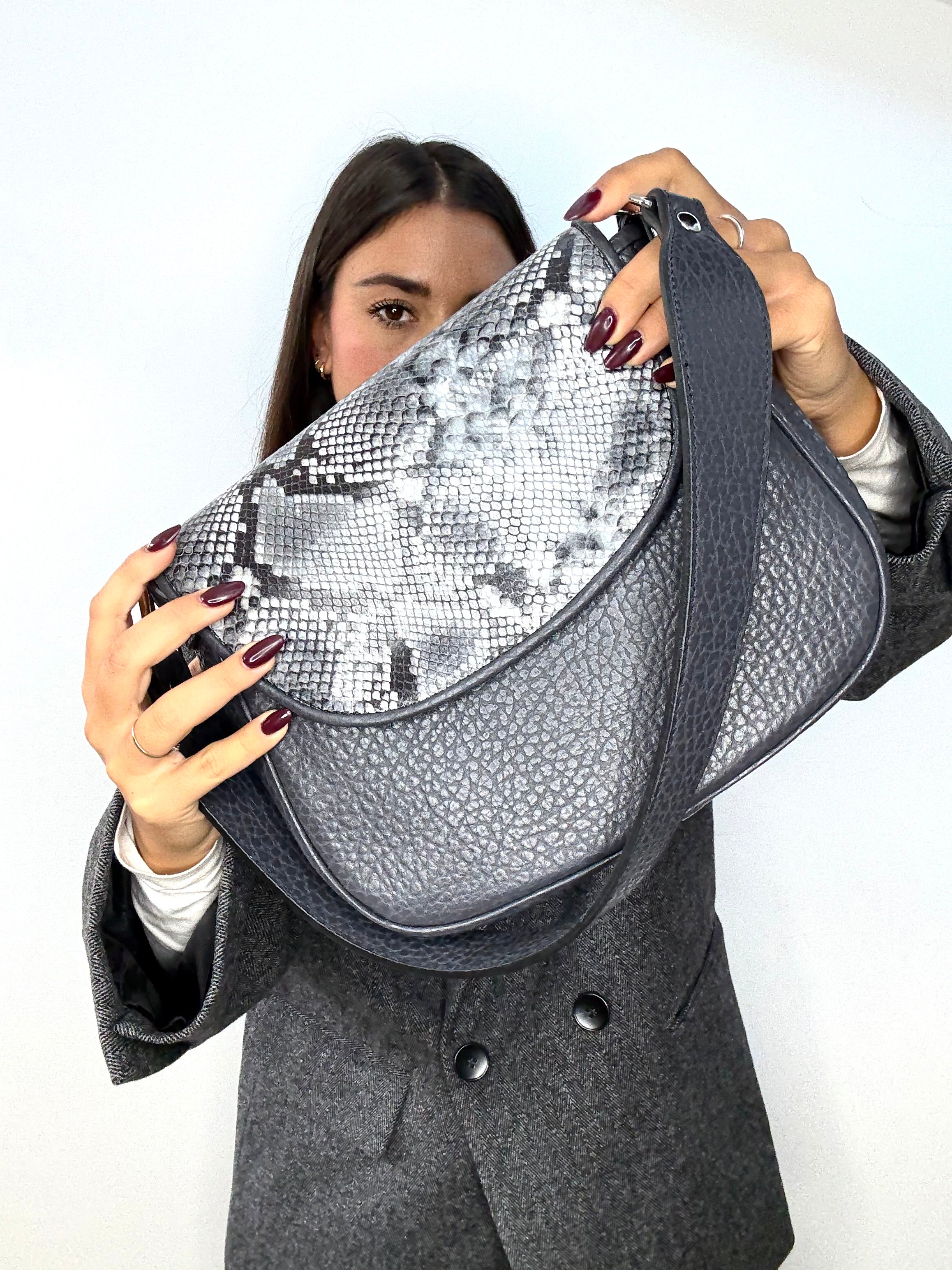 SVEVA BIG - GRIGIO PITONE